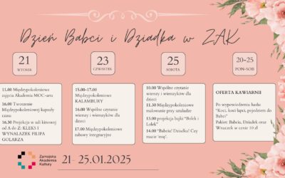 Tydzień Babci i Dziadka w Zamojskiej Akademii Kultury