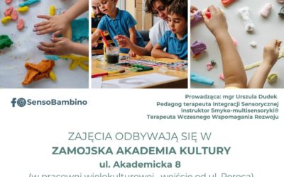 SENSOBAMBINO ogólnorozwojowe sensoryczne zajęcia dla dzieci.