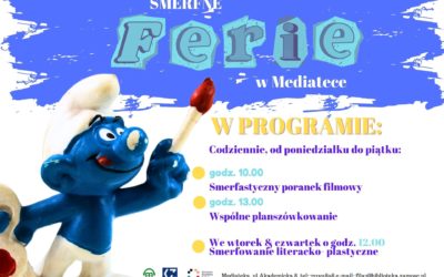 Smerfne ferie w Mediatece